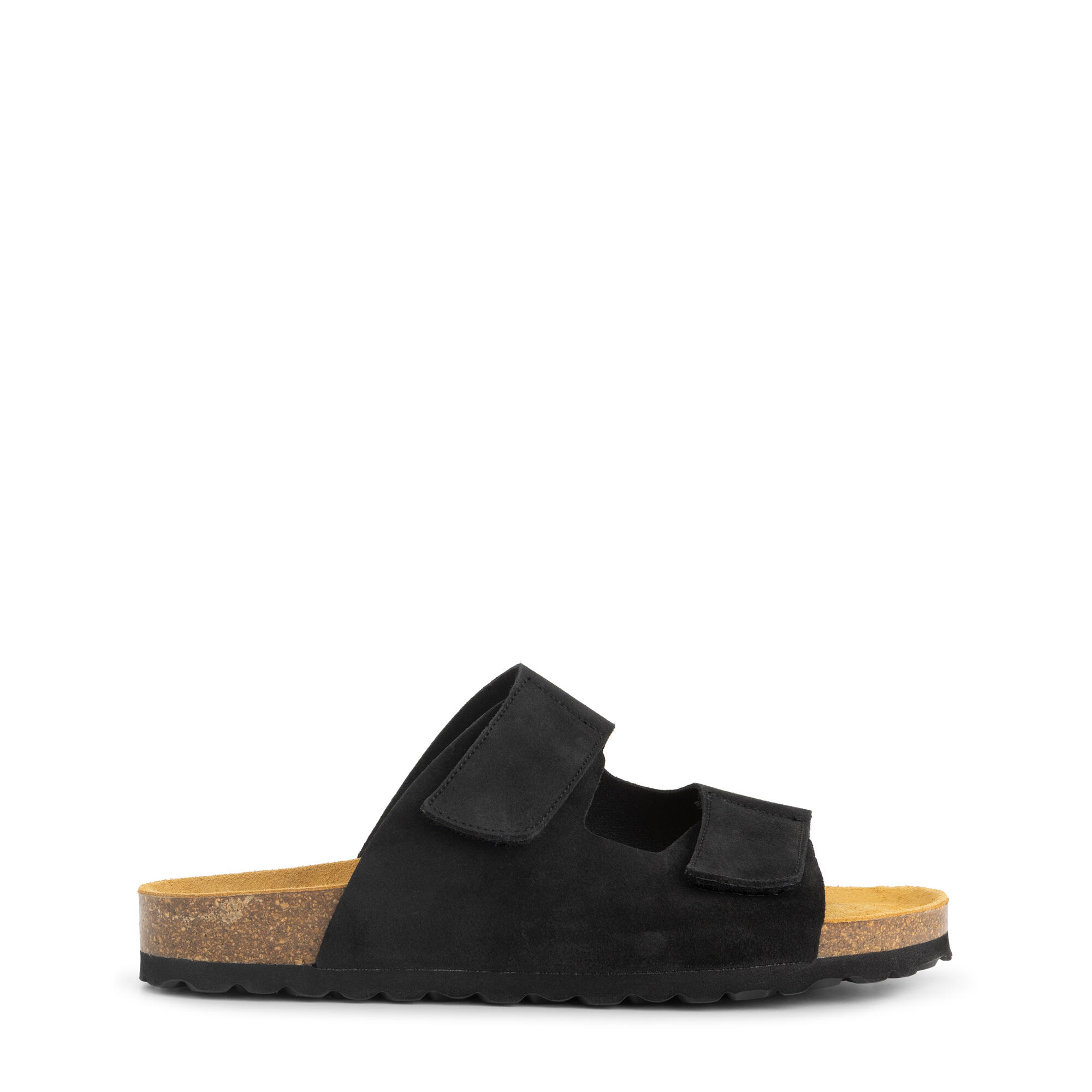 Allinge Uomo - Sandali - Camoscio - Nero 3/5
