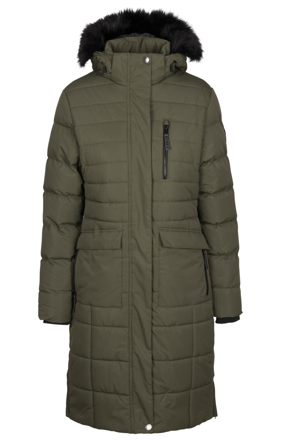 Trespass Sasha - Donna Casual Jkt Dark Vine 1/2