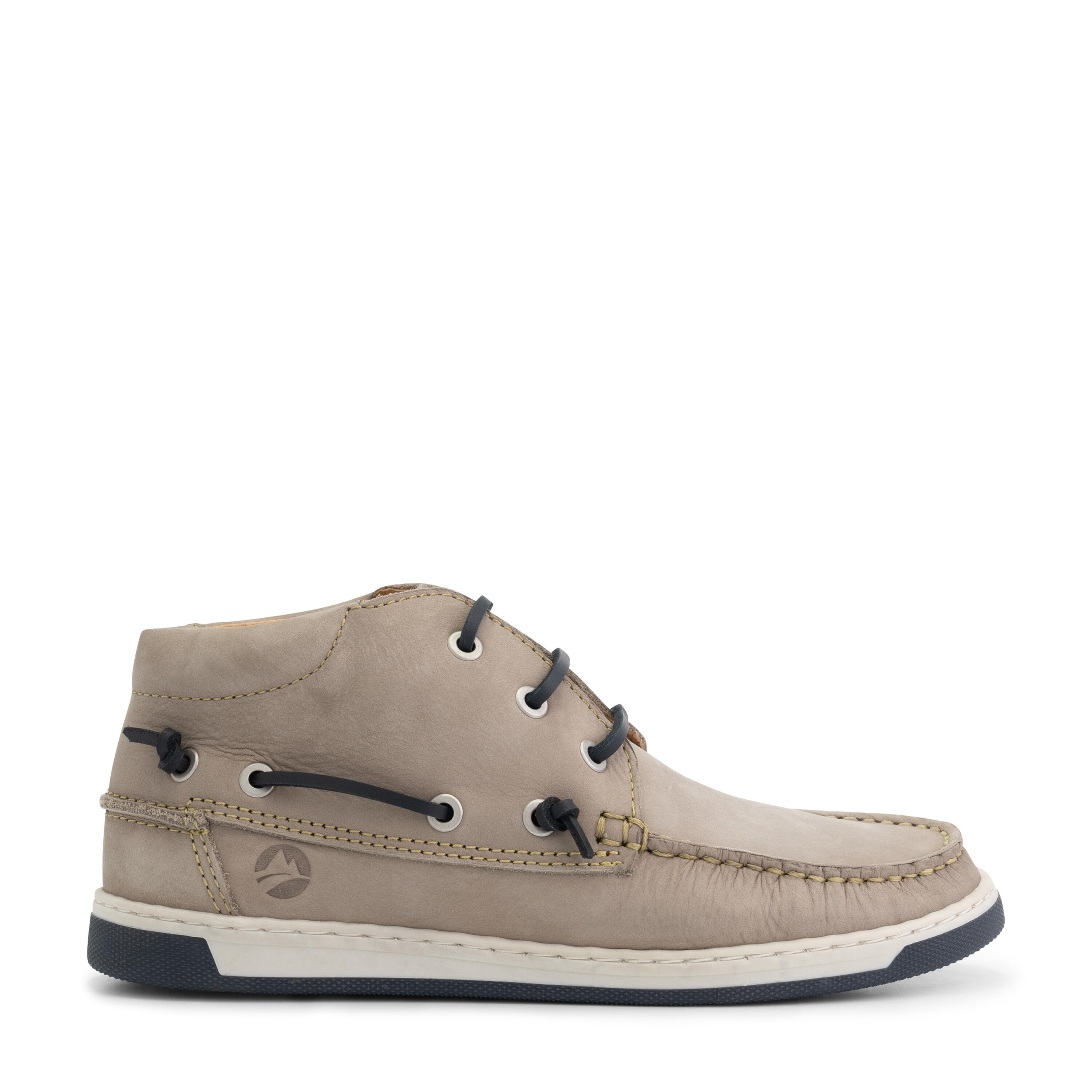 Maenporth Donna - Scarpe stringate medie - Pelle - Grigio 3/7