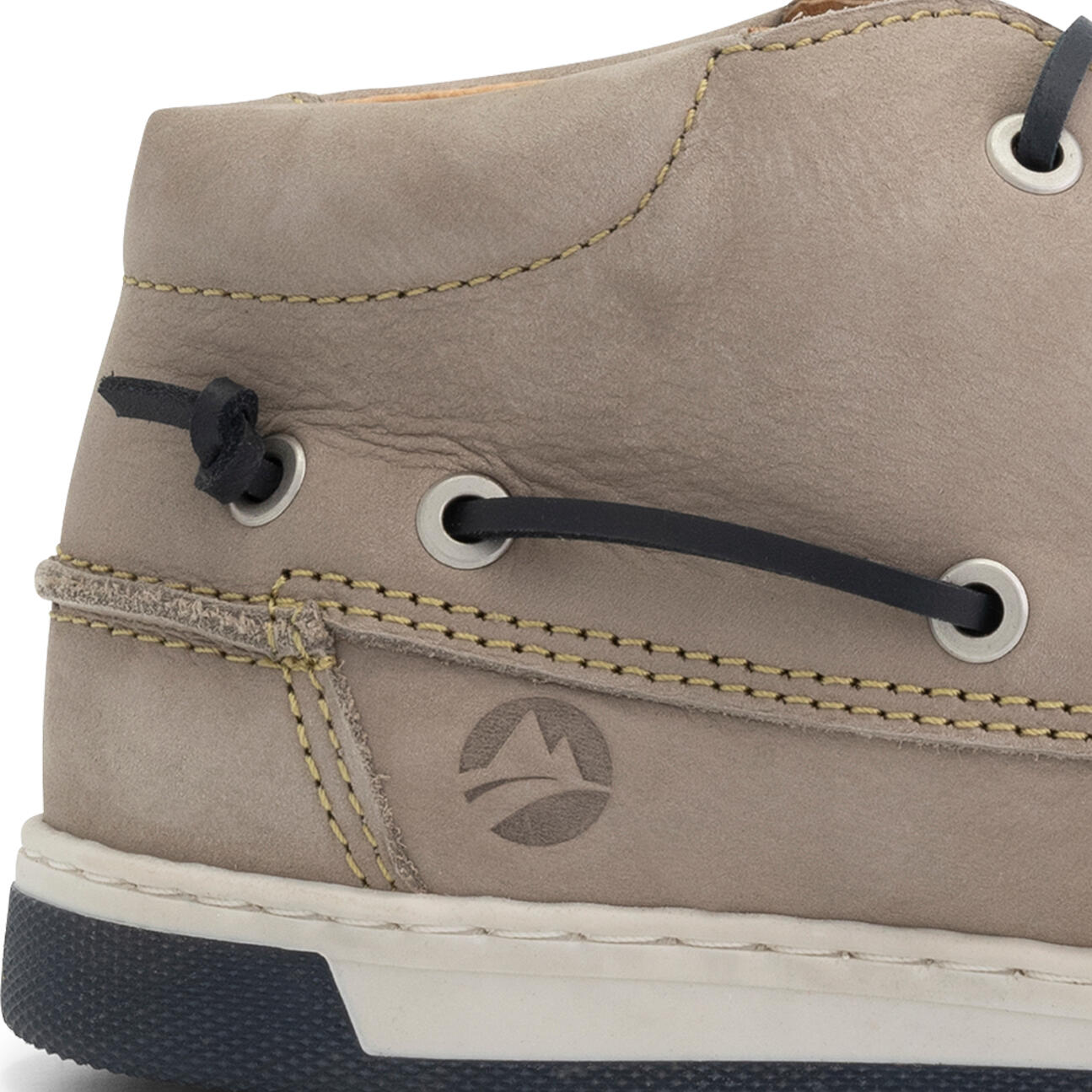 Maenporth Donna - Scarpe stringate medie - Pelle - Grigio 5/7
