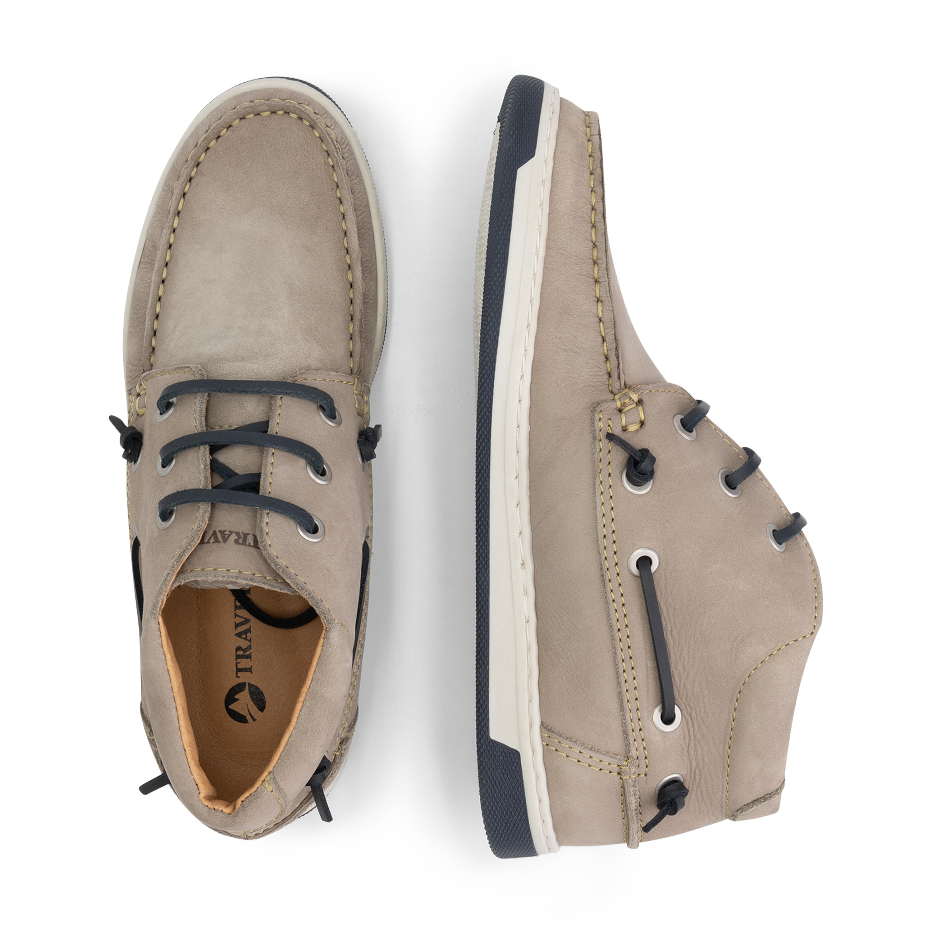 Maenporth Donna - Scarpe stringate medie - Pelle - Grigio 4/7