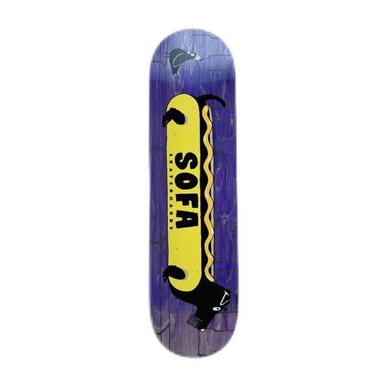 Planche de Skate – 8.5" – Hotdog-4 – Deck Violet – Sofa Skateboards