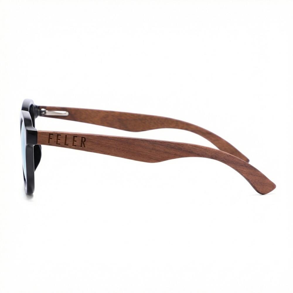 Gafas de Sol Feler 1510M-4 Polarizadas de Madera Unisex 51 mm 3/4