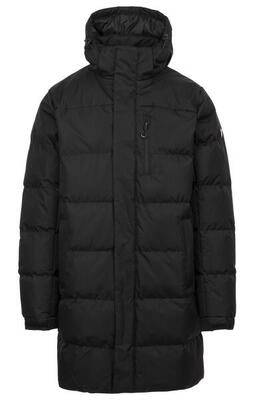 2058 Trespass Clipster Giacca imbottita lunga Uomo Nero