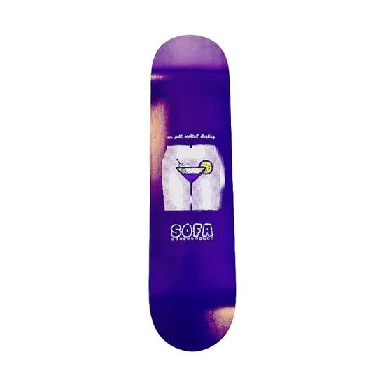 Planche de Skate – 8.25" – Cocktail – Deck Violet – Sofa Skateboards