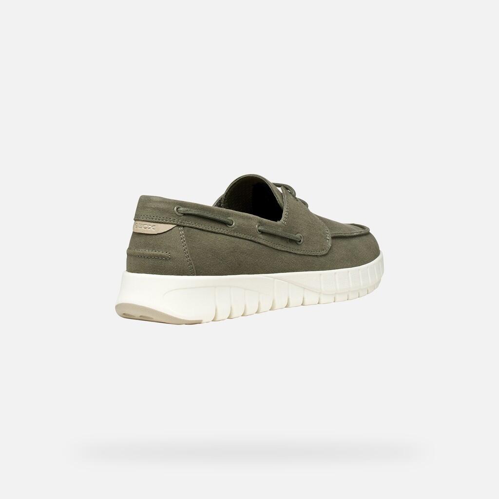 Mocassins Homme U FLEXTRIDE Vert Olive Clair 5/7