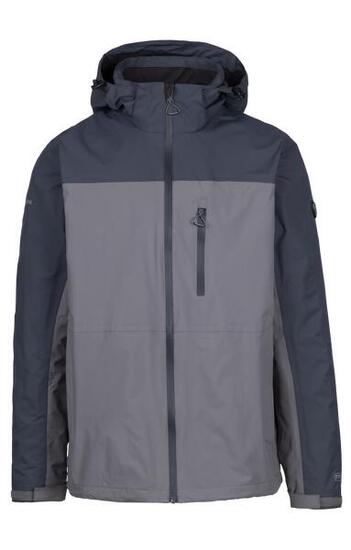 Veste de pluie Trespass Curbridge pour homme - Storm Grey
