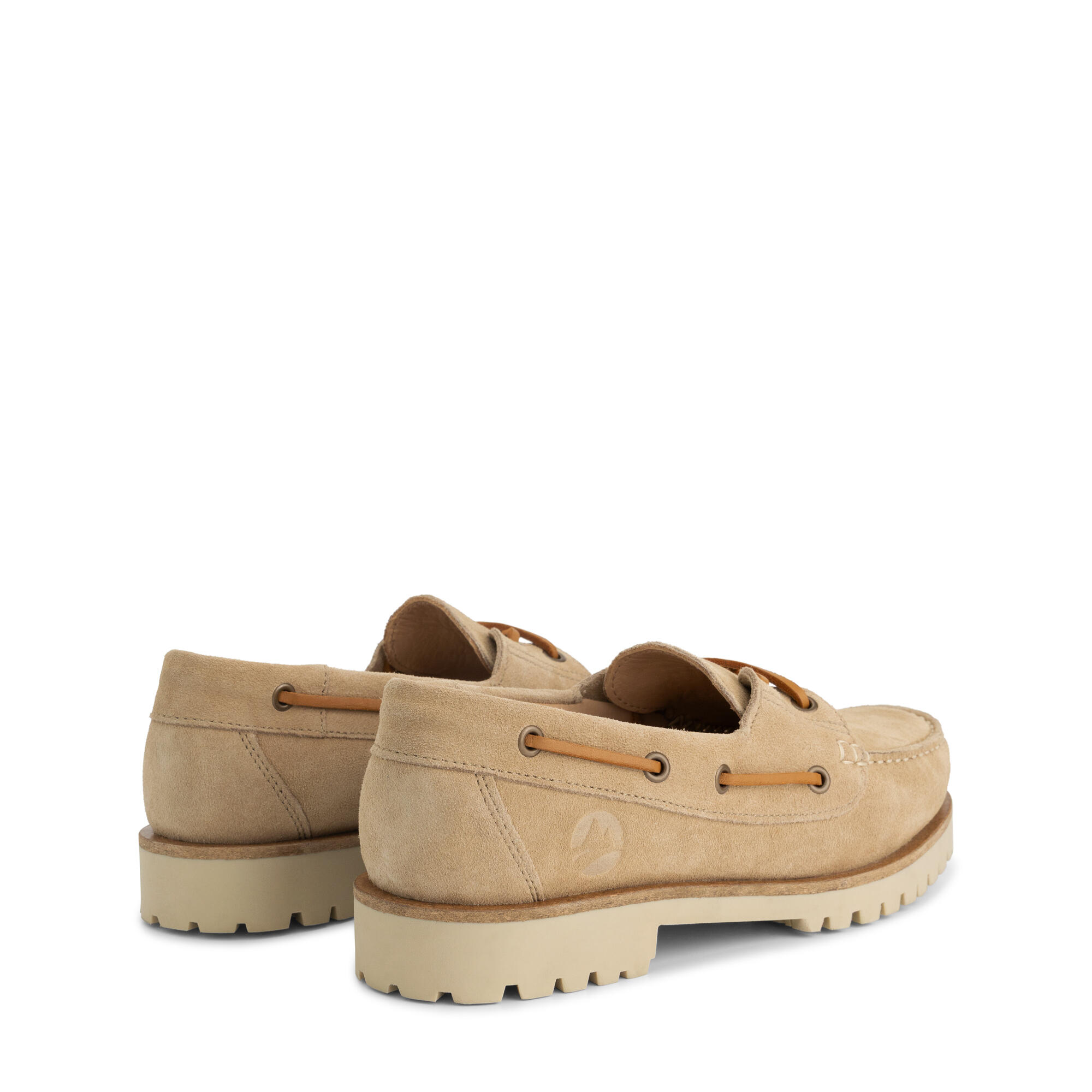 Skjern Uomo - Scarpe da barca - Camoscio - Sabbia 2/6