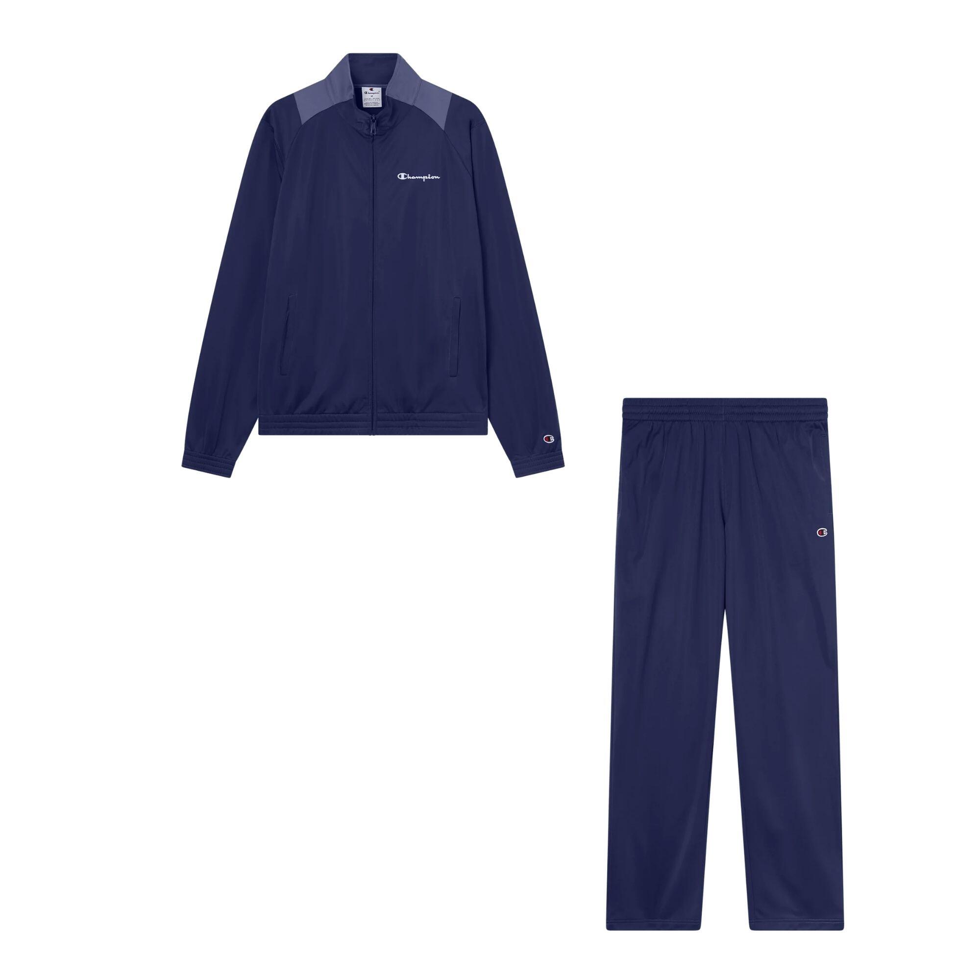 Trainingspak Slim Fit PolyWarpKnit Blauw - 222264-BS561 5/5