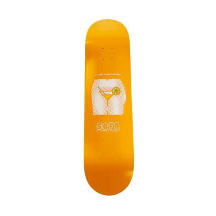 Planche de Skate – 8.5" – Cocktail – Deck Jaune – Sofa Skateboards