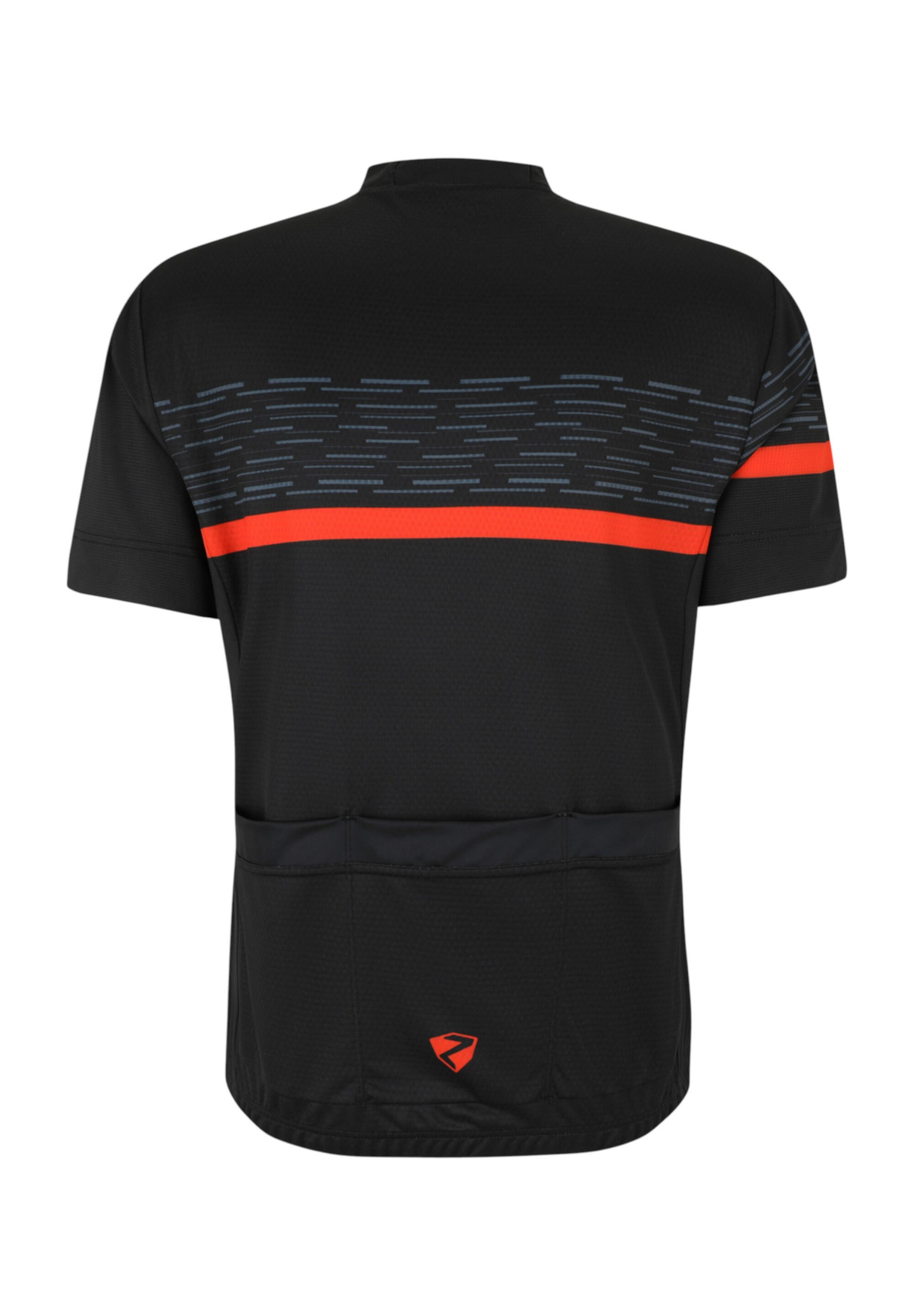 Kurzärmeliges Radtrikot NEMIC-Z orange-meliert 2/5