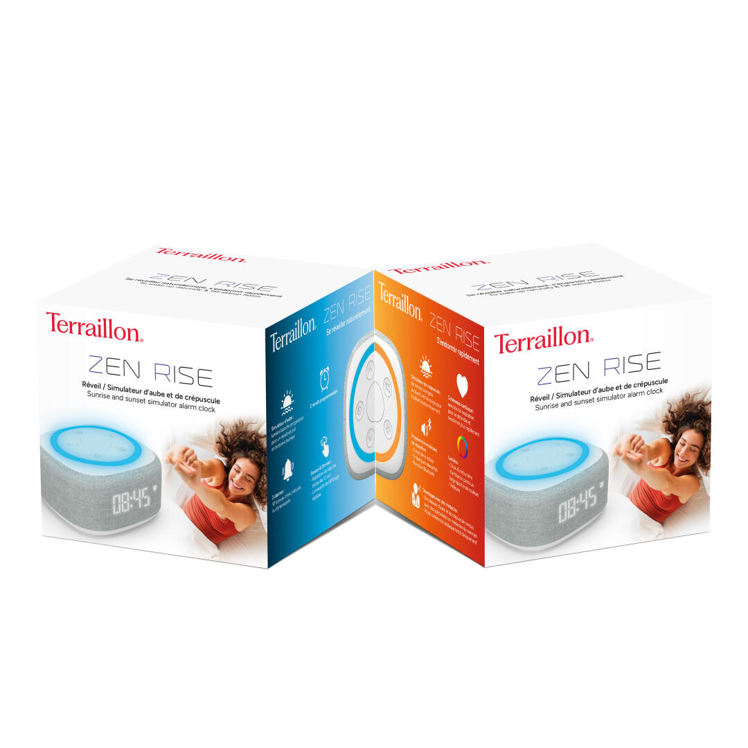 Réveil lumineux, Simulateur d'aube, Aide à l'endormissement et à la relaxation. 7/7