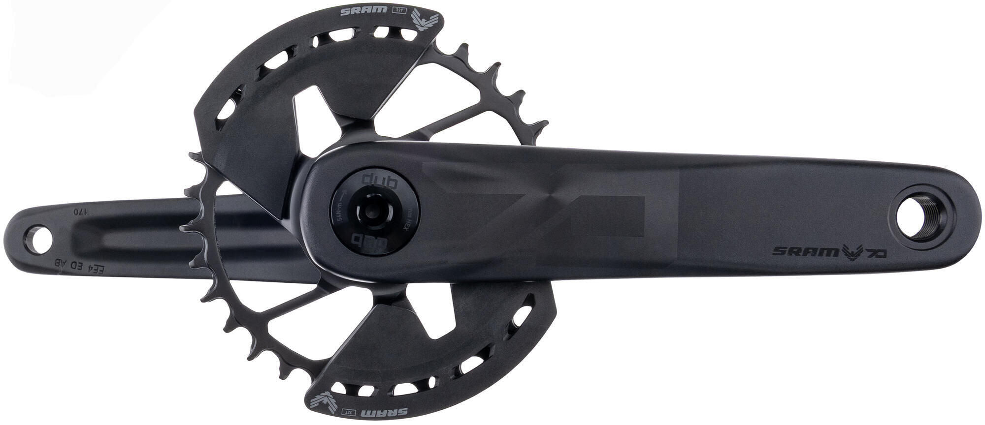 Sram Crankset Eagle 70 T-type Black
