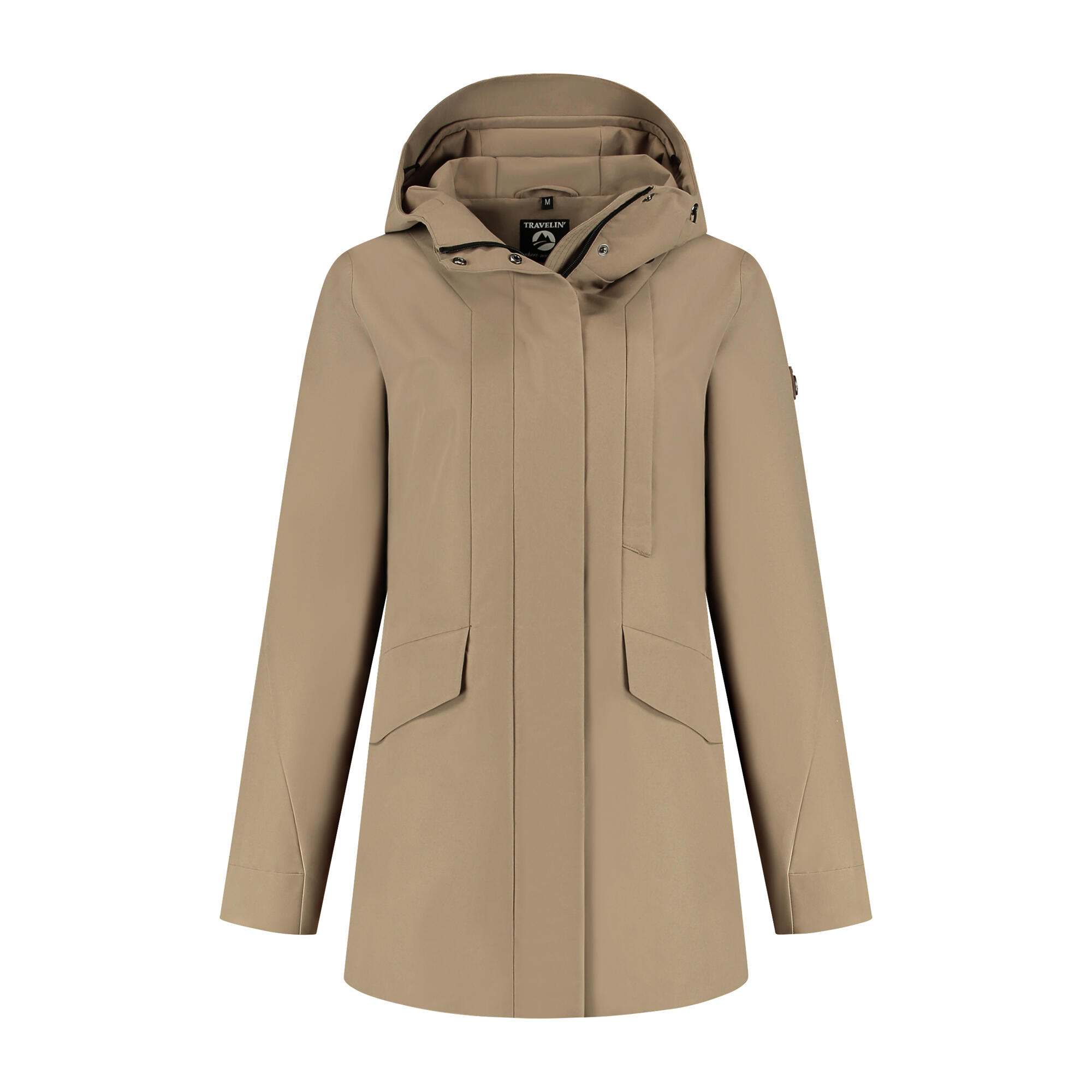 Leyla Donna - Giacca hardshell - Impermeabile - Marrone chiaro 2/6