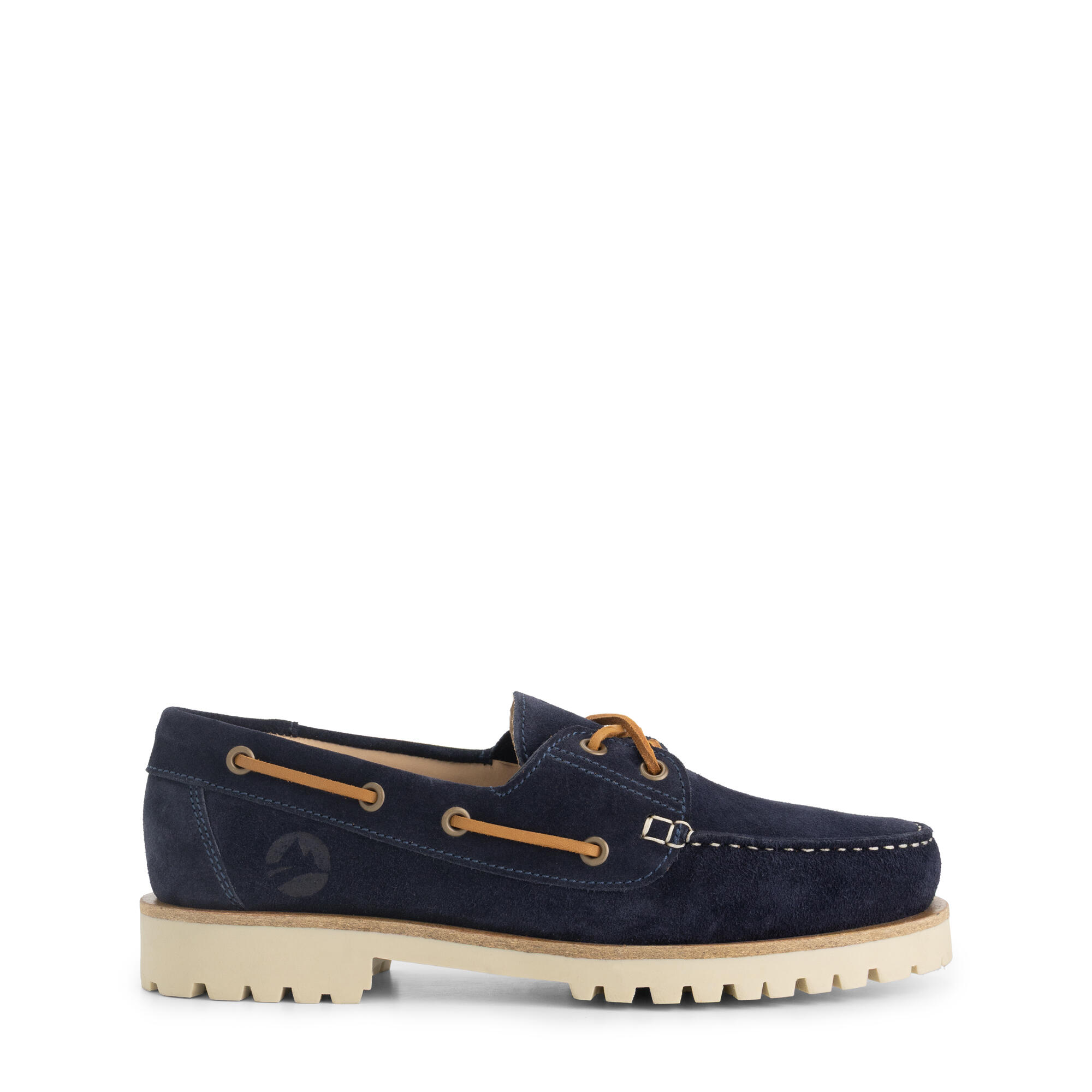Skjern Uomo - Scarpe da barca - Camoscio - Navy 3/6
