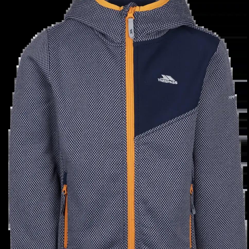 Trespass Playton Unisex Fleece Hoodie - Navy