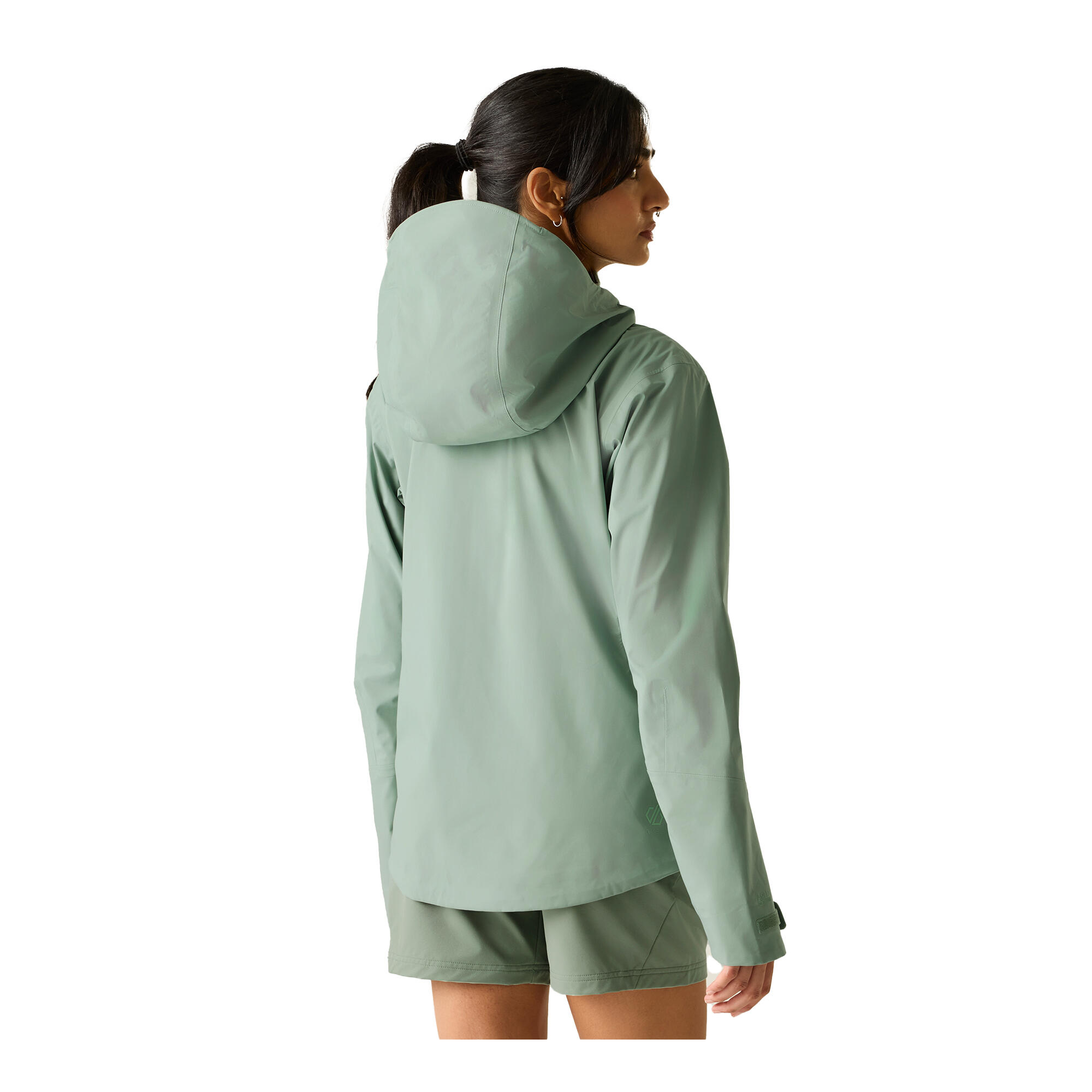 Veste Imperméable À Capuche HAIK Femme (Vert Pâle) 2/5