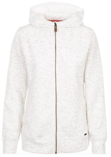 Trespass Winnie Sweat à Capuche Zippé Femme Ghost Marl