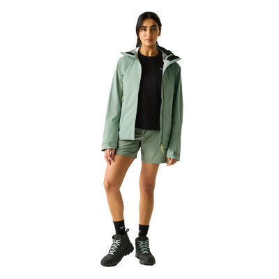 Giacca 3 Strati Donna Dare 2B Haik Verde Ghiacciaio