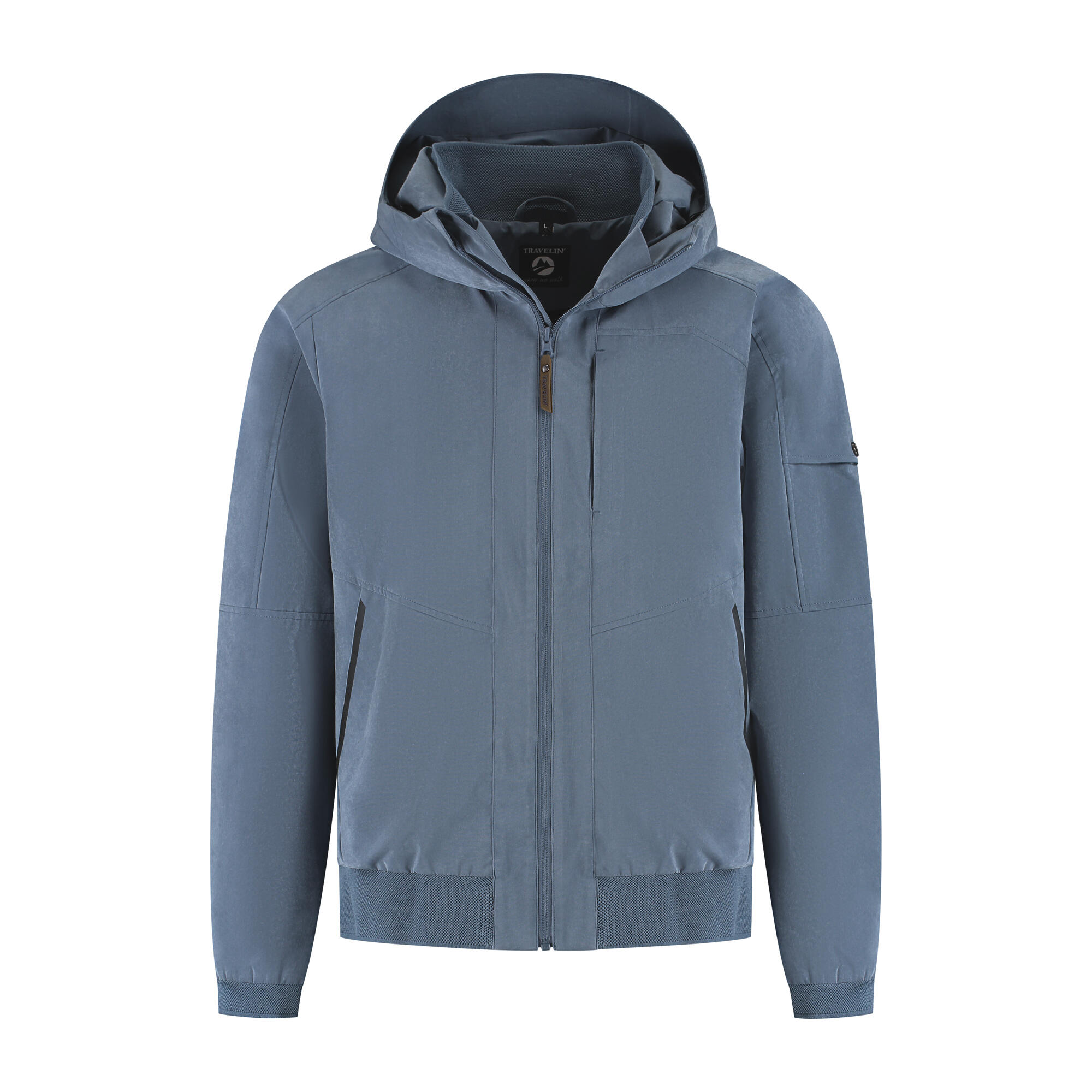 Helde Hombre - Chaqueta hardshell - Impermeable - Azul 2/6