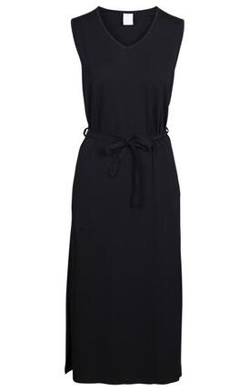 Trespass Loretta ärmelloses gestreiftes Kleid, schwarz