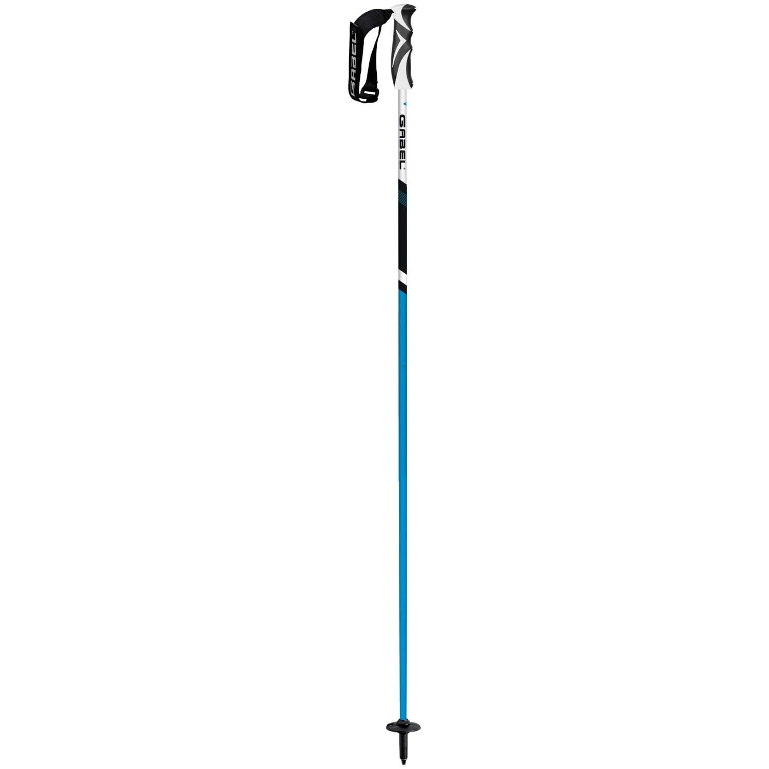 Bastón de esquí CARBON CROSS (1 PAR) Gabel azul 2/2