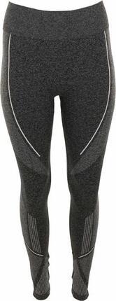 Damen-Kompressionsleggings Athl. dpt Elisabeth hohe Taille Grau