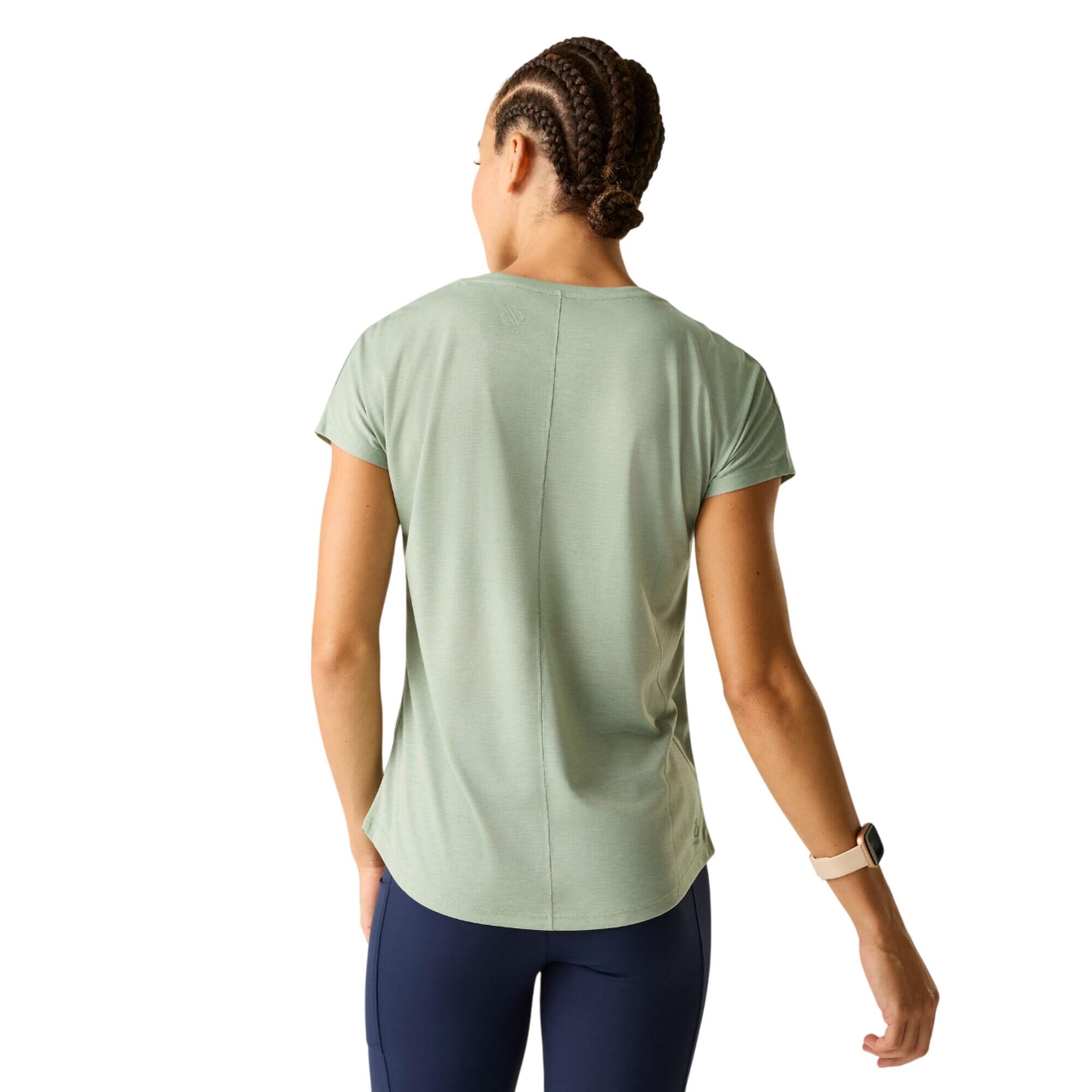 Maglietta Roulotte Donna Dare 2B Serenity Verde Ghiacciaio 2/5