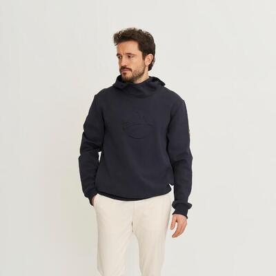 Morten Uomo - Maglione outdoor - Felpa con cappuccio - Blu