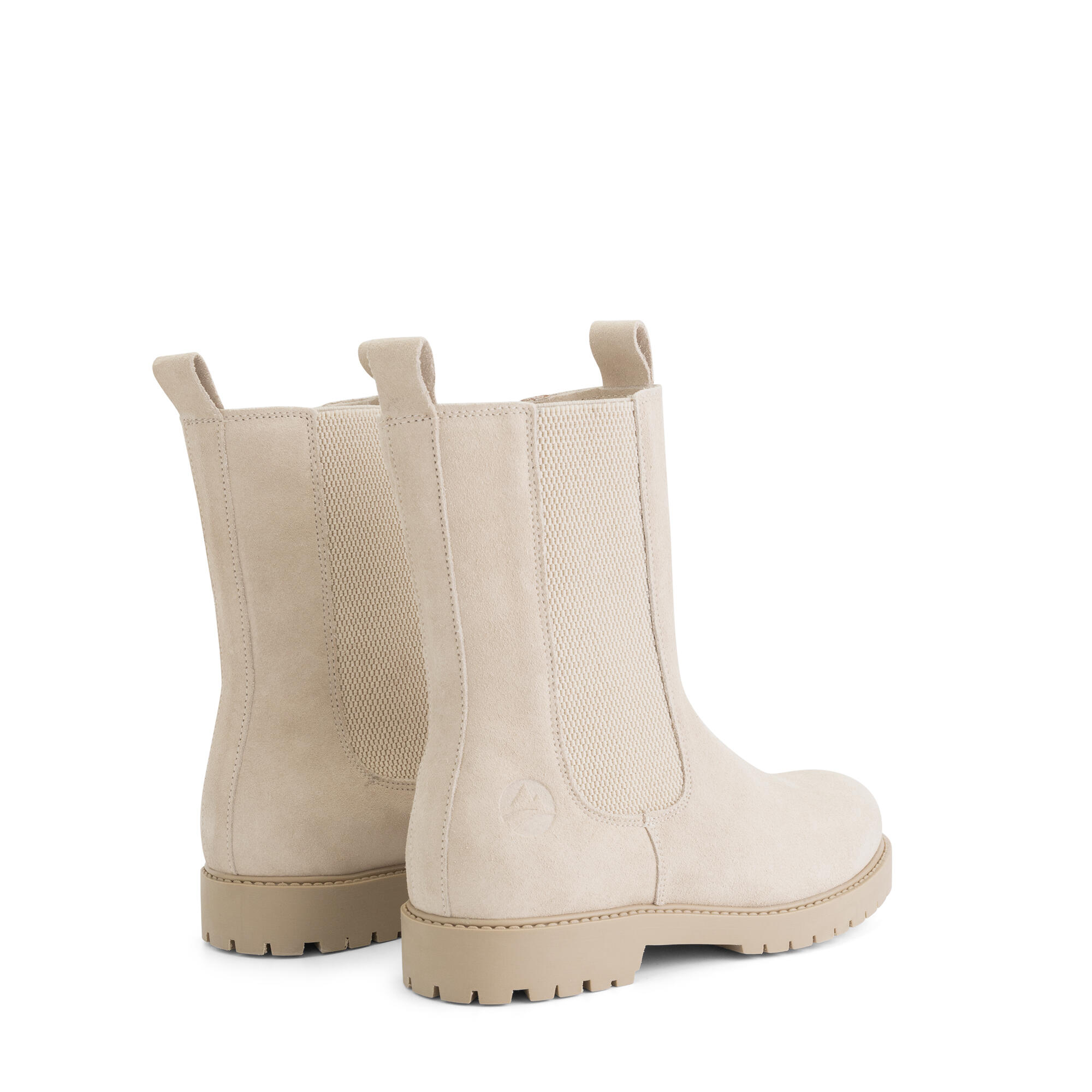 Glomma Mujer - Botas Chelsea - Ante - Arena 2/7
