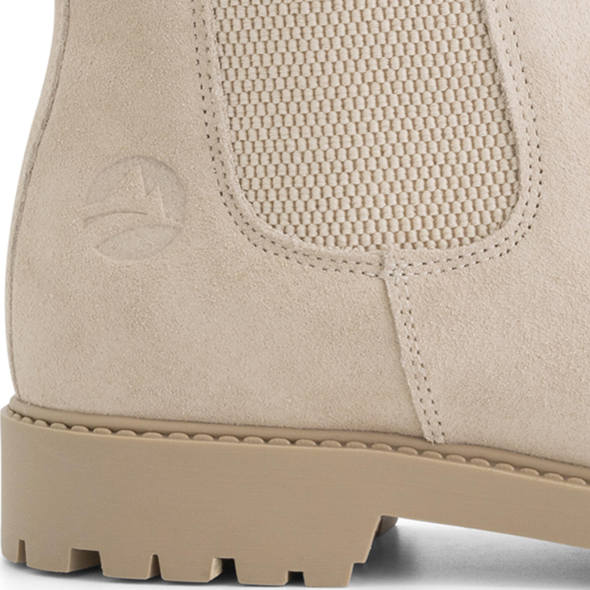 Glomma Mujer - Botas Chelsea - Ante - Arena 7/7