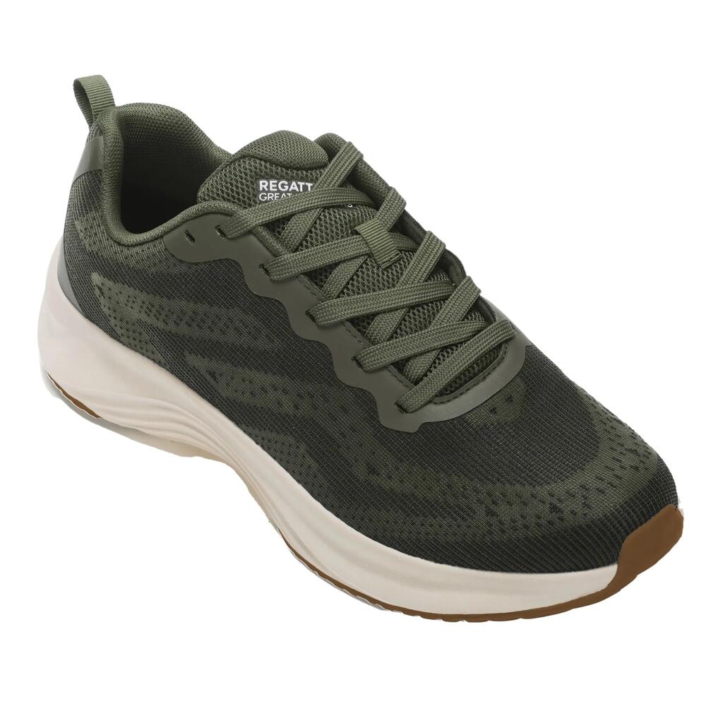 Mens Marine Sport II Trainers (Dark Khaki)