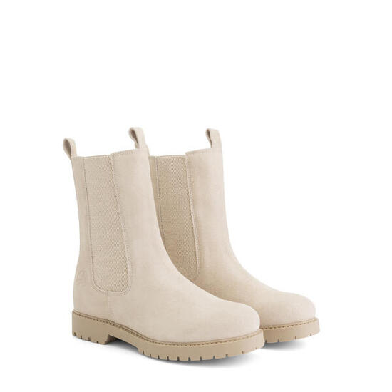 Glomma Damen - Chelsea-Boot - Wildleder - Sand