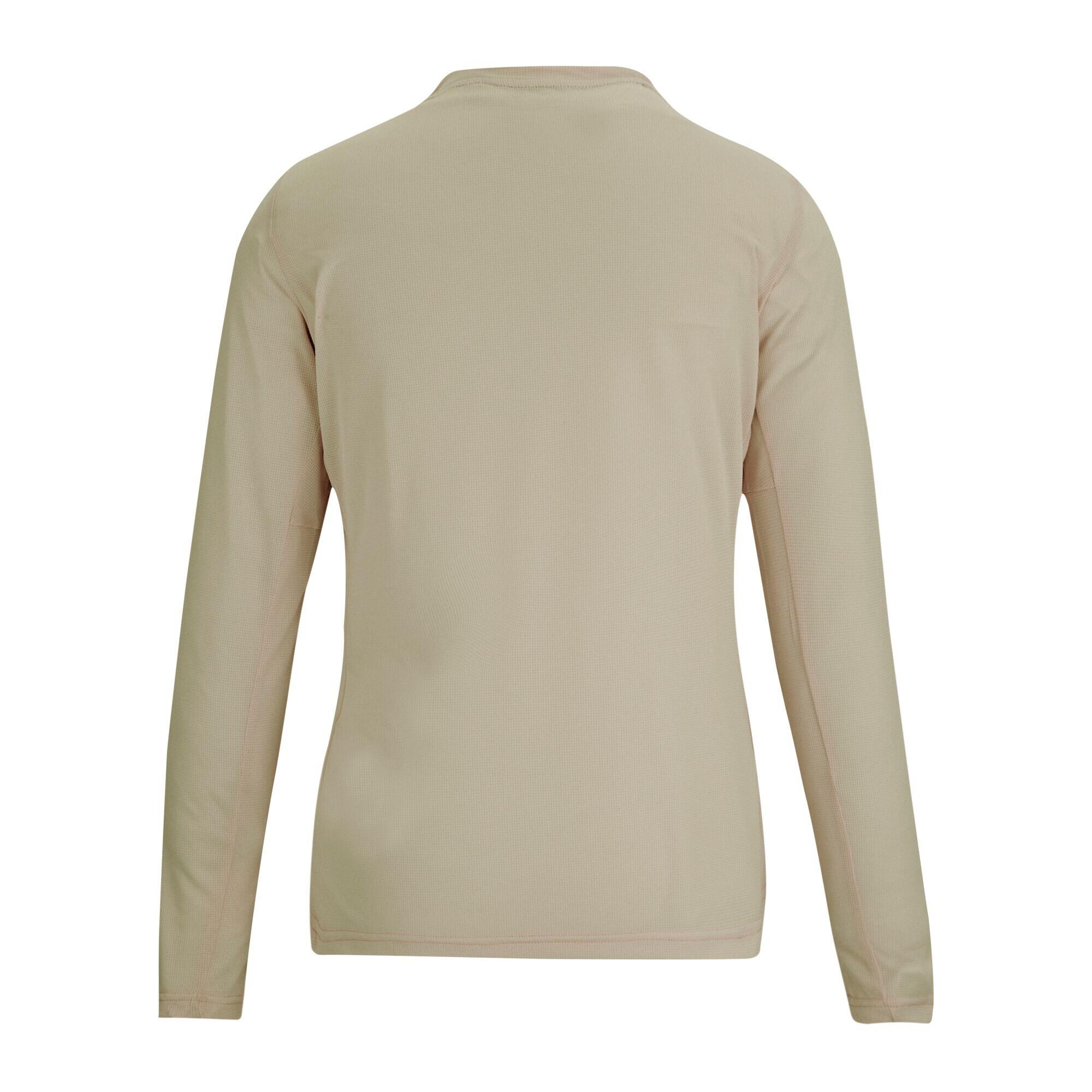 Womens/Ladies Mindo Insect Repellent LongSleeved TShirt (Parchment) 2/5