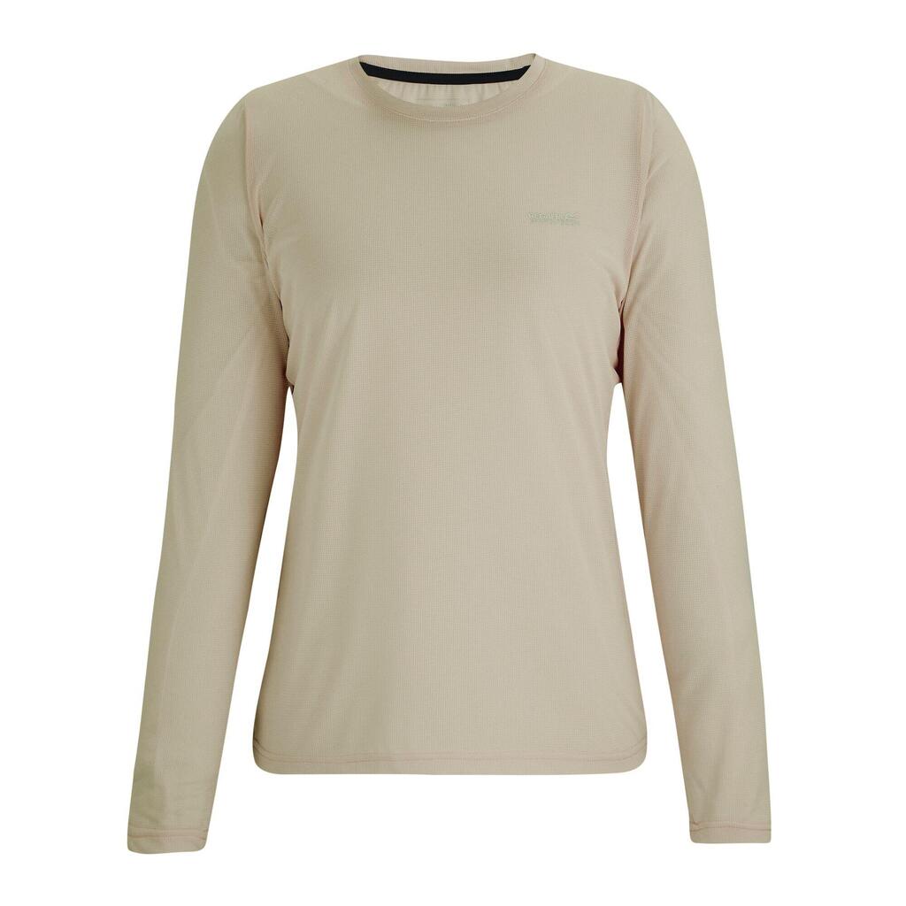 Womens/Ladies Mindo Insect Repellent LongSleeved TShirt (Parchment)