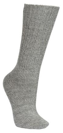 Trespass Espen Chaussettes Unisex Mi-mollet En Maille Épaisse Mélange Laine