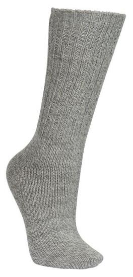 Trespass Espen Chaussettes Unisex Mi-mollet En Maille Épaisse Mélange Laine