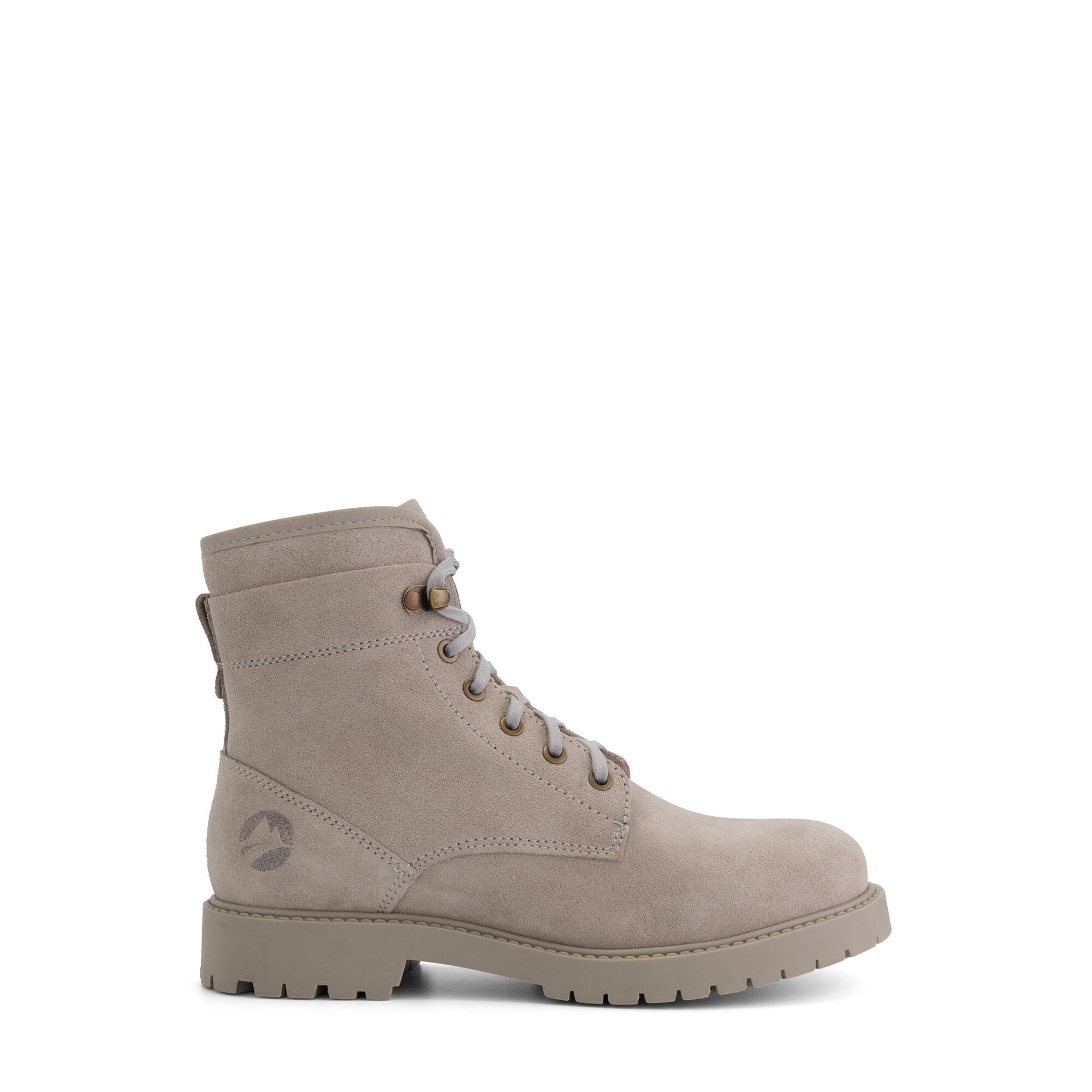 Blegna Donna - Stivali con lacci - Camoscio - Grigio 3/7
