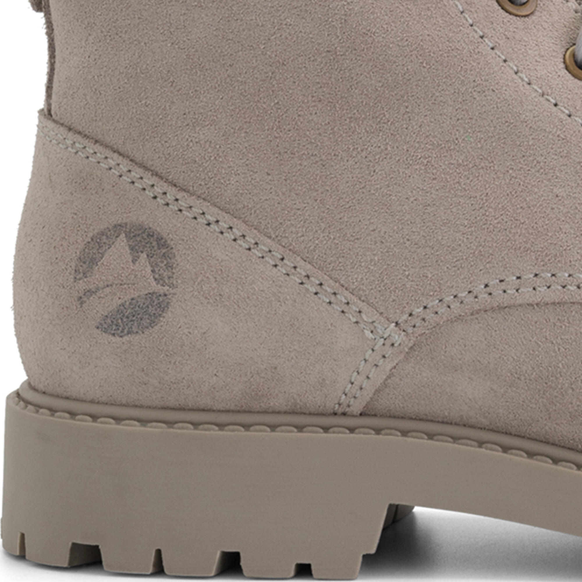 Blegna Donna - Stivali con lacci - Camoscio - Grigio 5/7