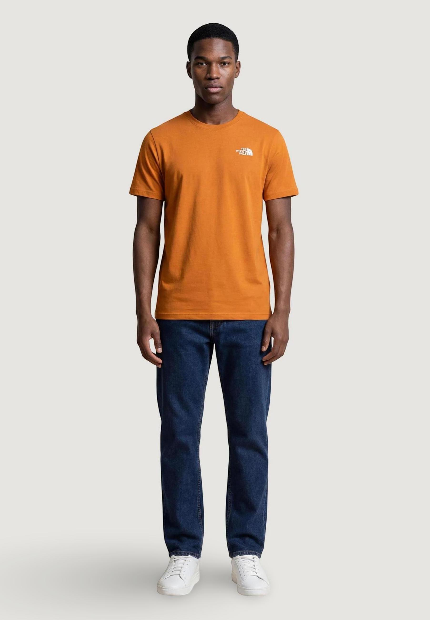 T-shirt maniche corte Uomo M EVOLUTION BOX NSE REGULAR SHORT SLEEVE Arancione 5/5