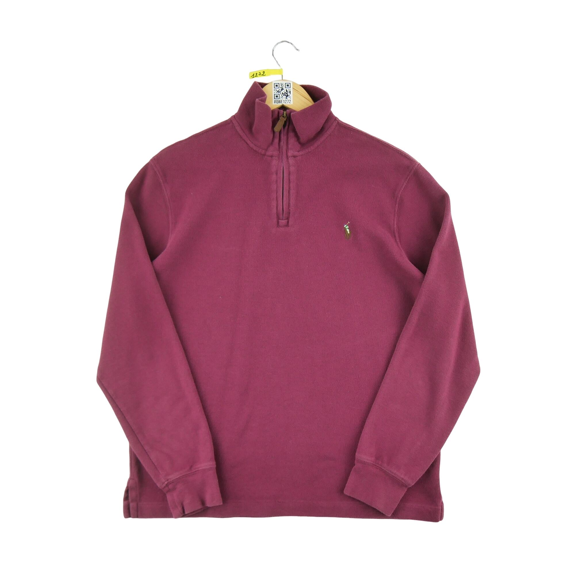 RALPH LAUREN Reconditionné - Pull Homme col camionneur quarter-zip - Bon État
