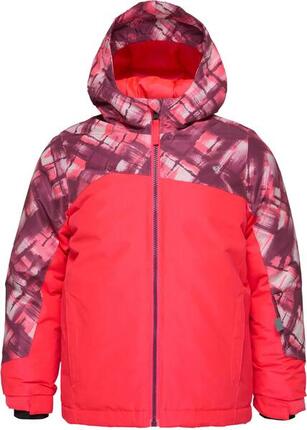 Kinder-Skijacke Loap Culad Pink - wasserdicht, isoliert, mit Schneefang