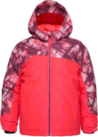 Kinder-Skijacke Loap Culad Pink - wasserdicht, isoliert, mit Schneefang