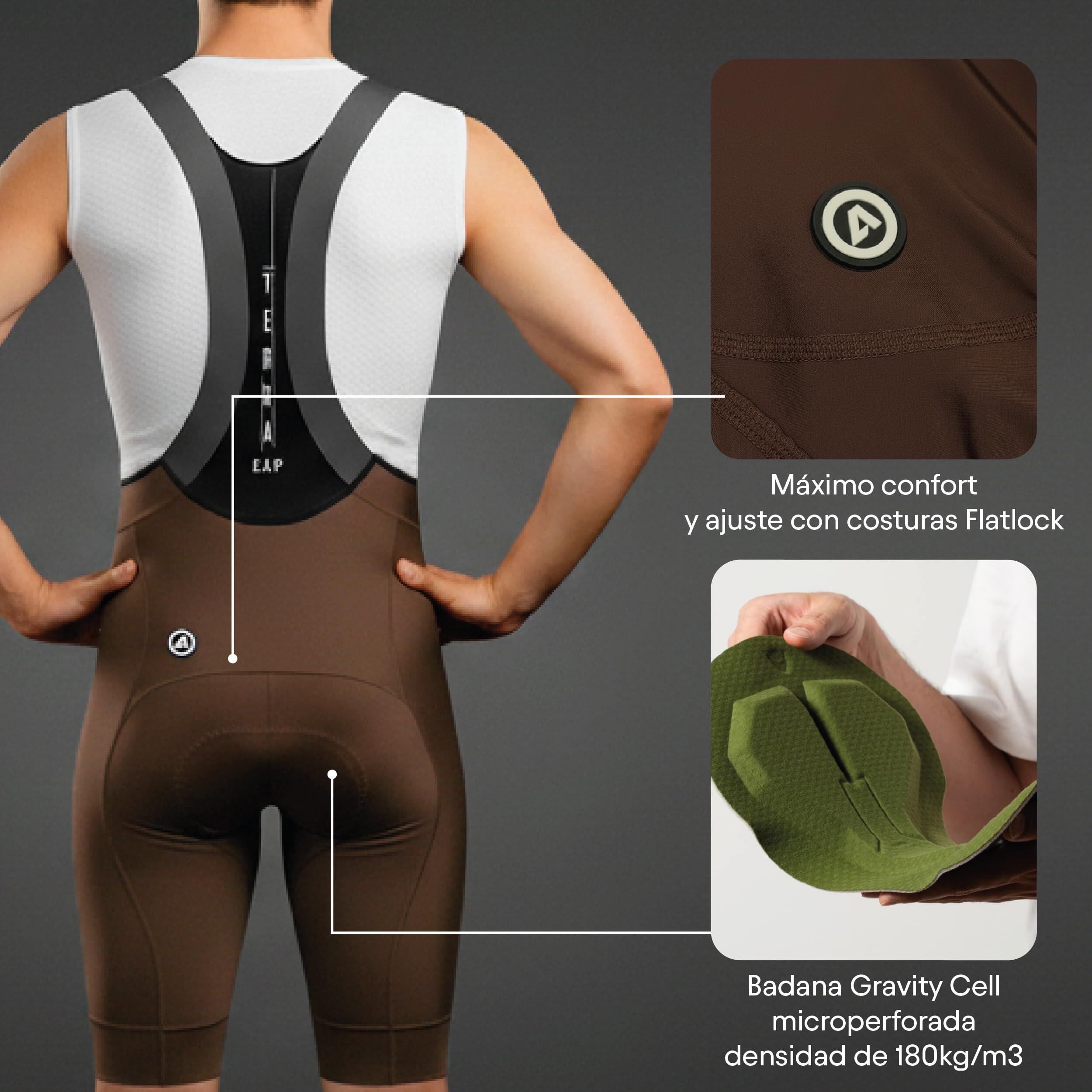 Culotte Corto para Hombre con Tirantes X3.0 Tofness Terra Confort 4/7