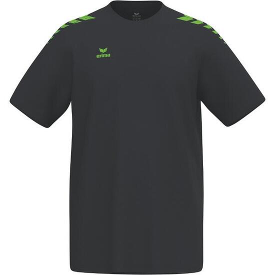 T-shirt Erima Cmpt Wings Junior Noir/Vert Gecko