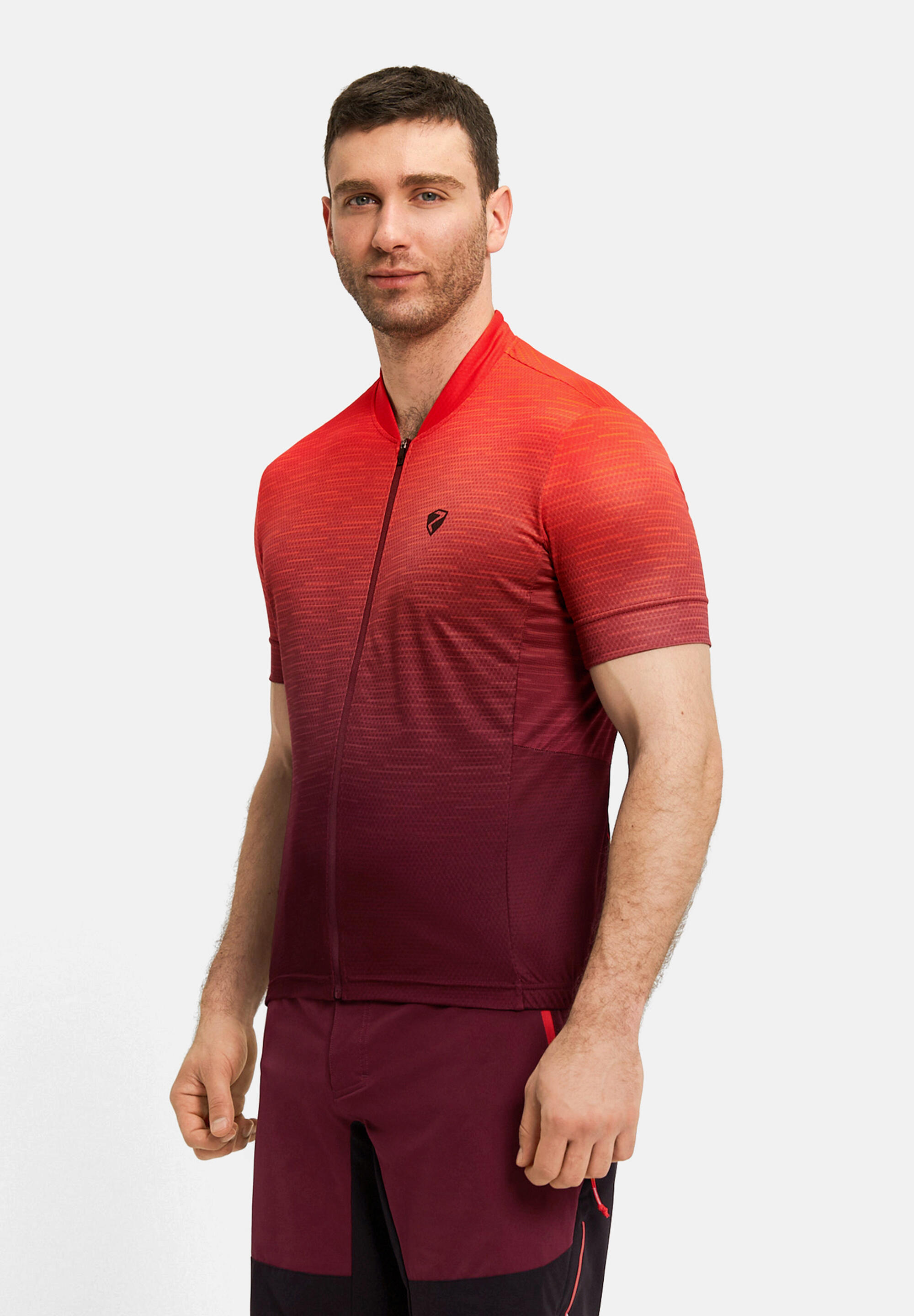 Kurzärmeliges Radtrikot NELETE-Z cognac 5/5