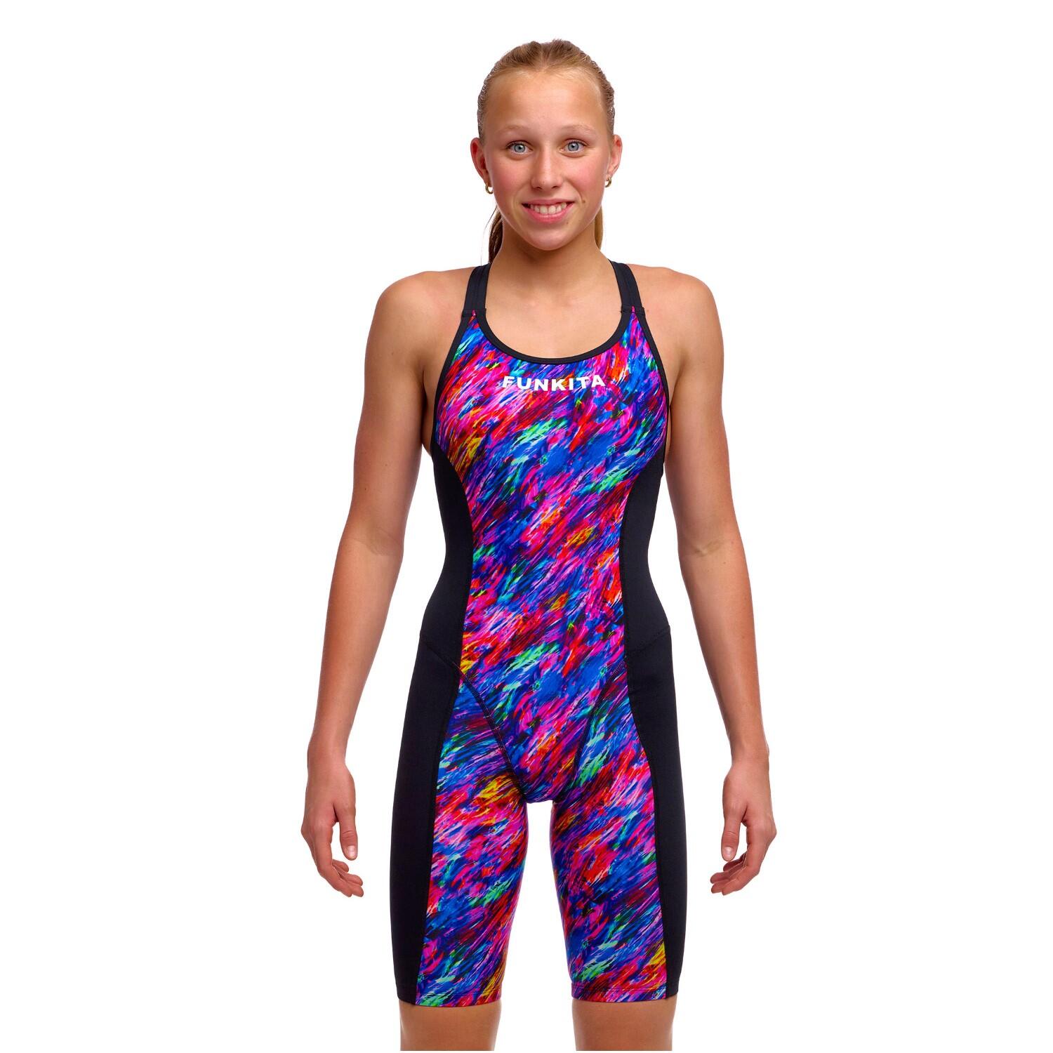Funkita Badeanzug Big Bang mit langem Bein für Mädchen 4/5