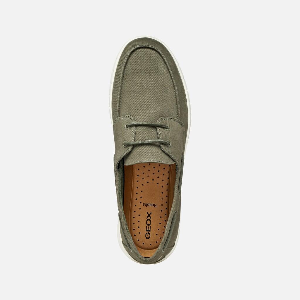 Mocassins Homme U FLEXTRIDE Vert Olive Clair 6/7