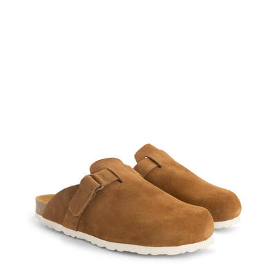 Tannas dames - clogs - suede - grijs