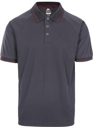 Polo actif Trespass Bonington pour homme - Gris foncé